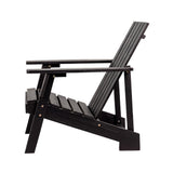 Irving Outdoor Patio Modern Acacia Wood Adirondack Chair