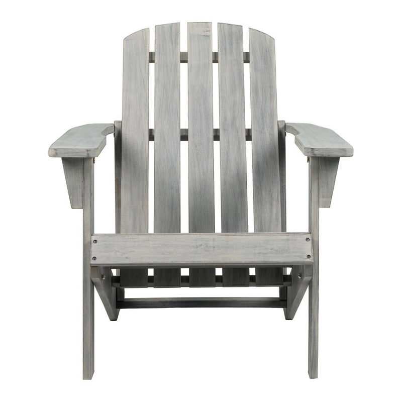 Westport Outdoor Patio Traditional Acacia Wood Adirondack Chair - JONATHAN Y