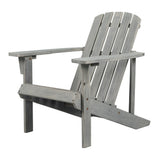 Westport Outdoor Patio Traditional Acacia Wood Adirondack Chair - JONATHAN Y