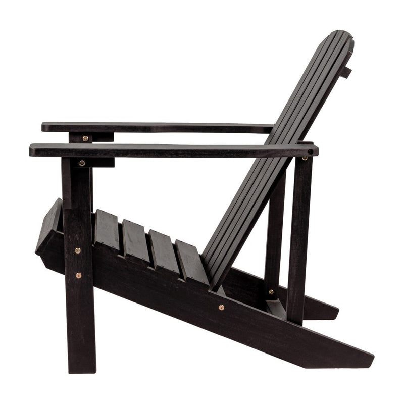 Westport Outdoor Patio Traditional Acacia Wood Adirondack Chair