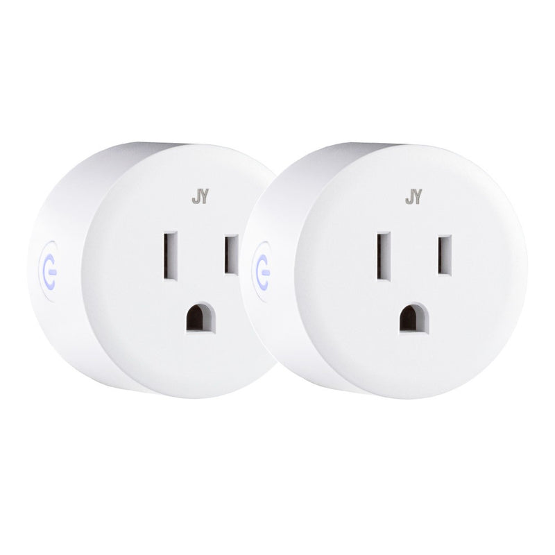 Smart Plug - WiFi Remote App Control for Lights & Appliances; Compatible with Alexa and Google Home Assistant - JONATHAN Y