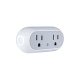 Smart Dual Plug - WiFi Remote App Control for Lights & Appliances; Compatible with Alexa and Google Home Assistant - JONATHAN Y