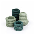 Matte Earthy Green (Set of 4)