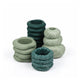 Matte Earthy Green (Set of 4)