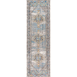 Izmit Geometric Vintage Medallion Area Rug