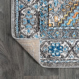 Izmit Geometric Vintage Medallion Area Rug