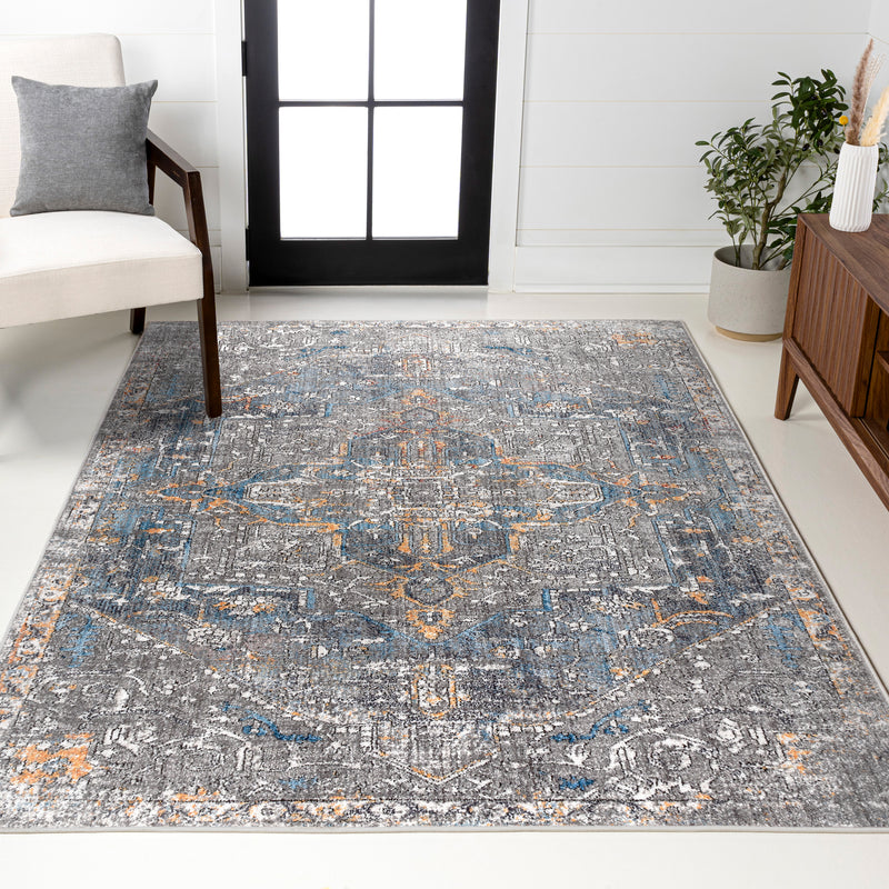 Izmir Vintage Medallion Area Rug