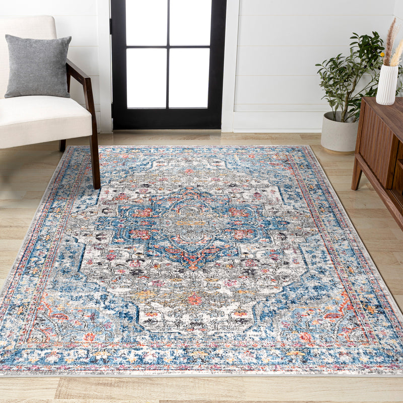 Manisa Vintage Medallion Area Rug