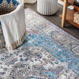 Kesan Vintage Medallion Area Rug