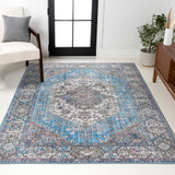 Kesan Vintage Medallion Area Rug