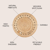 Dahlia Round Area Rug