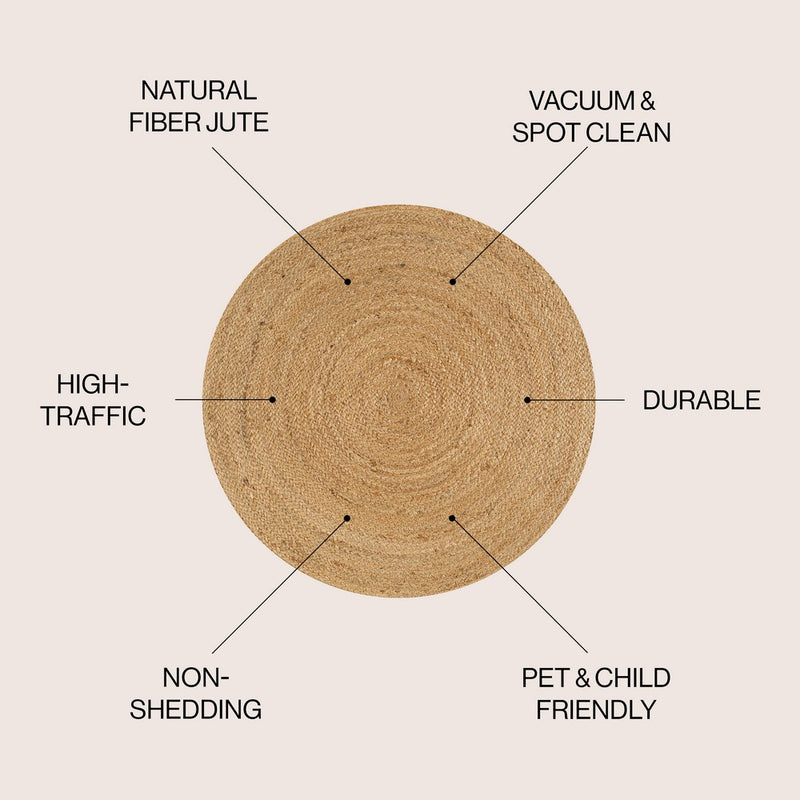 Soleil Round Area Rug