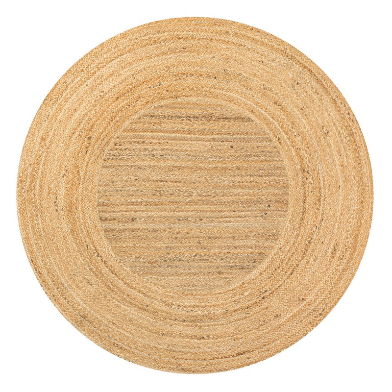 Harmony Boho Jute Circle Area Rug