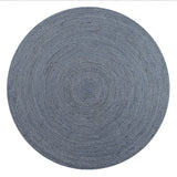 Zara Braided Coastal Cottage Round Jute Round Rug