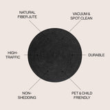 Zara Braided Coastal Cottage Round Jute Round Rug