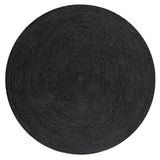Zara Braided Coastal Cottage Round Jute Round Rug