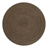 Zara Braided Coastal Cottage Round Jute Round Rug