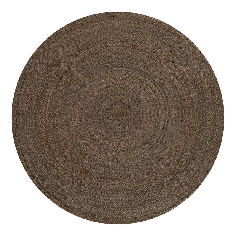 Zara Braided Coastal Cottage Round Jute Round Rug