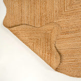 Seaside Cottage Scallop Edge Jute Area Rug