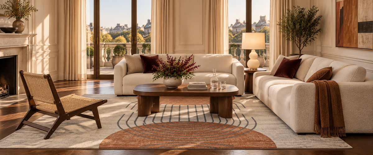 Rugs promotional banner