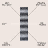 Antelope Modern Animal Area Rug