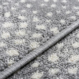 Antelope Modern Animal Area Rug Gray/Cream / Runner / 2' X 8' – DETAIL