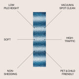 Antelope Modern Animal Area Rug