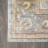 Goa Floral Medallion Traditional Area Rug