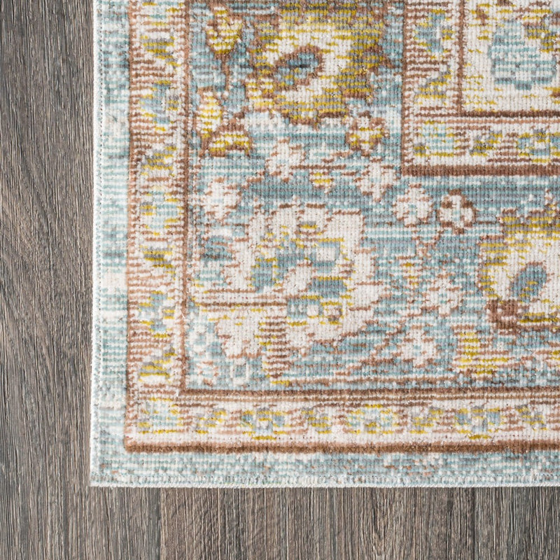 Goa Floral Medallion Traditional Area Rug