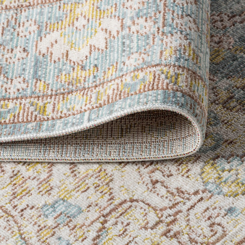 Goa Floral Medallion Traditional Area Rug