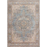 Goa Floral Medallion Traditional Area Rug