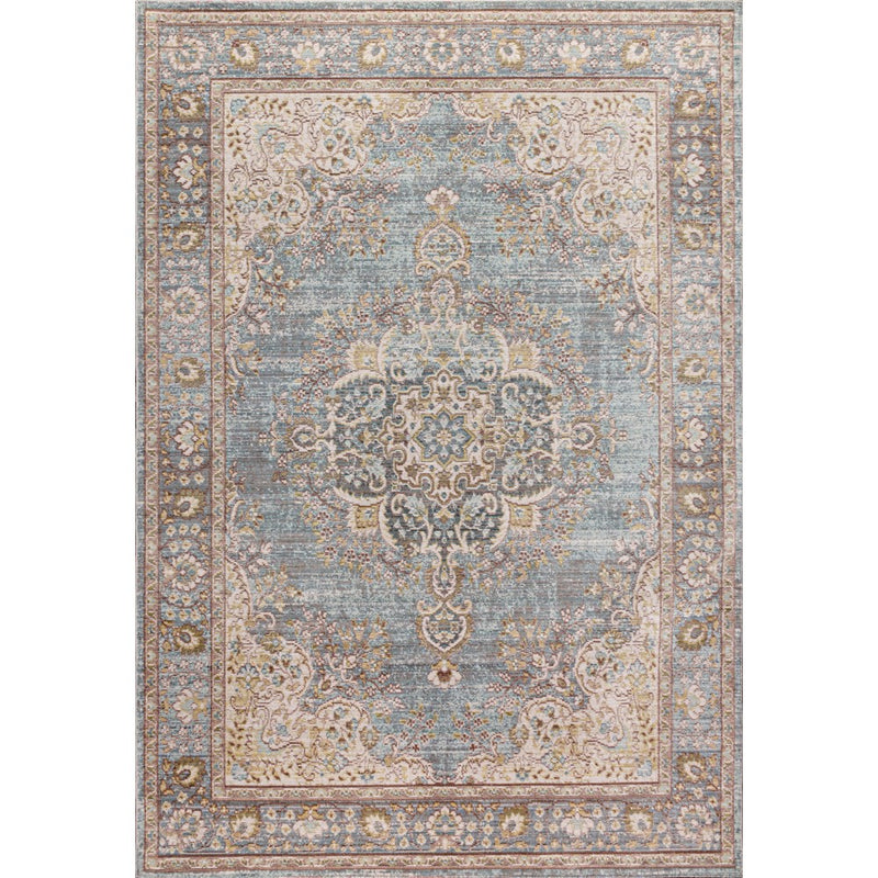 Goa Floral Medallion Traditional Area Rug