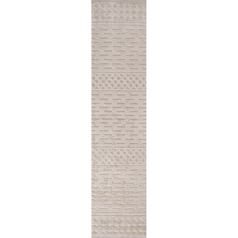 Xlendi High-low Pile Moroccan Geometric Indoor/outdoor Area Rug