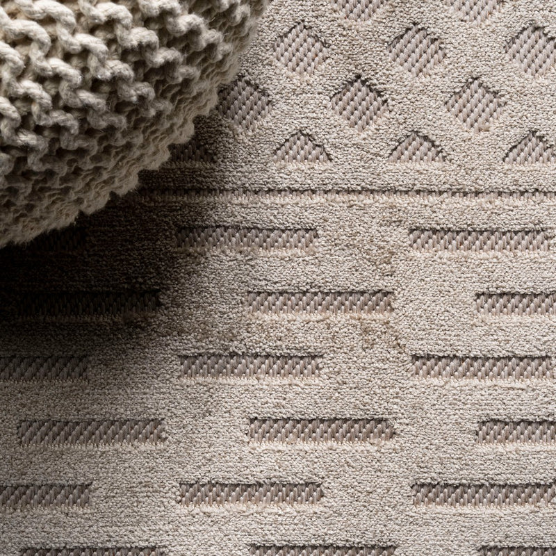 Xlendi High-low Pile Moroccan Geometric Indoor/outdoor Area Rug