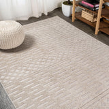 Xlendi High-low Pile Moroccan Geometric Indoor/outdoor Area Rug