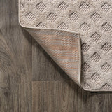 Rabat High-low Pile Mini-diamond Trellis Area Rug