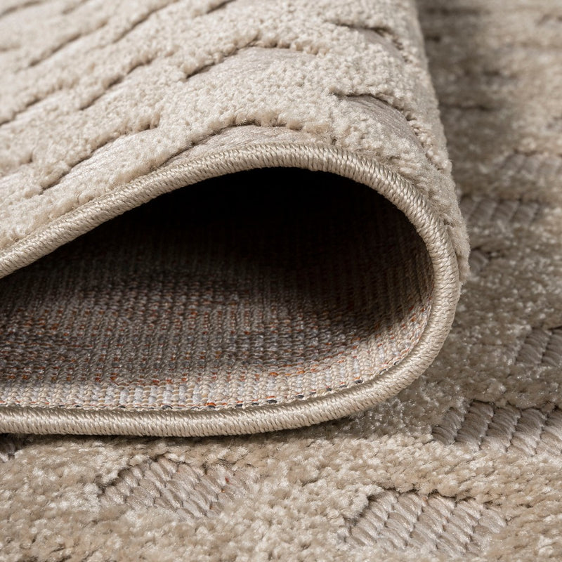 Rabat High-low Pile Mini-diamond Trellis Area Rug