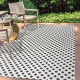 Rabat High-low Pile Mini-diamond Trellis Area Rug