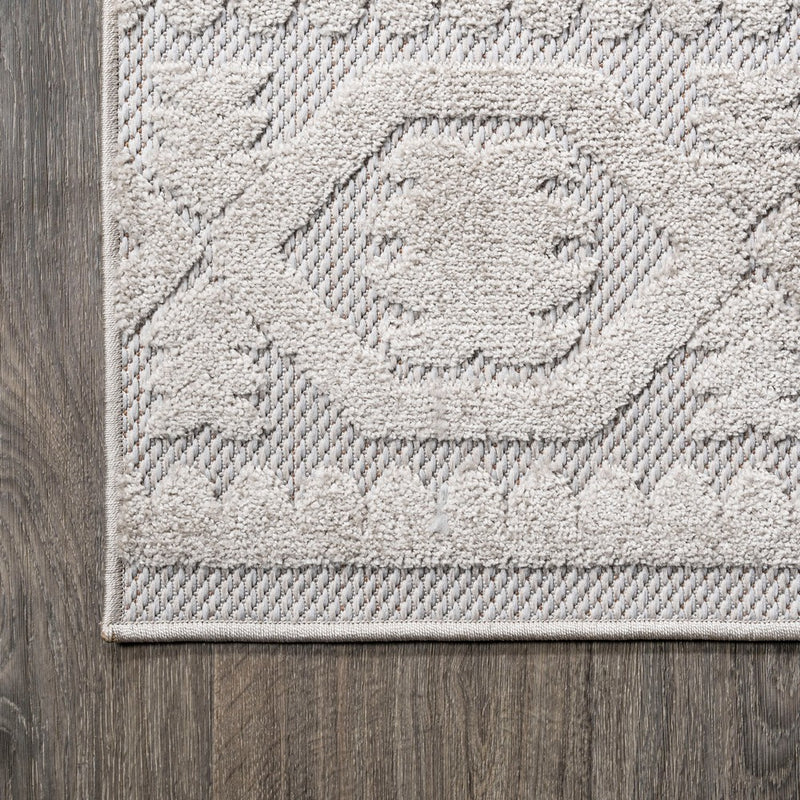 Citta High-low Pile Mediterranean Tile Area Rug