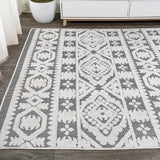 Citta High-low Pile Mediterranean Tile Area Rug