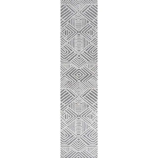 Jordan High-low Pile Art Deco Geometric Indoor/outdoor Area Rug