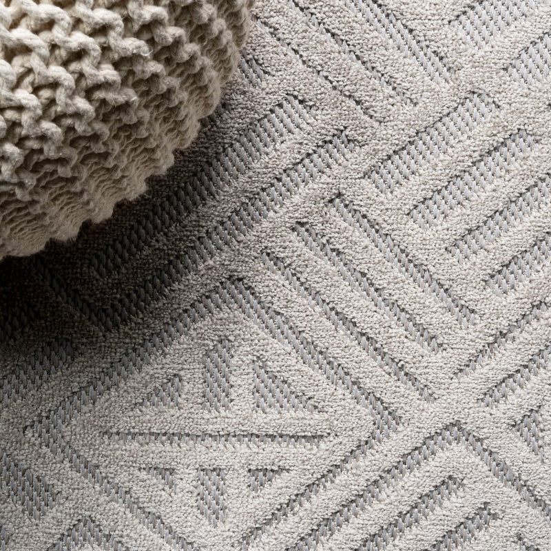 Jordan High-low Pile Art Deco Geometric Indoor/outdoor Area Rug
