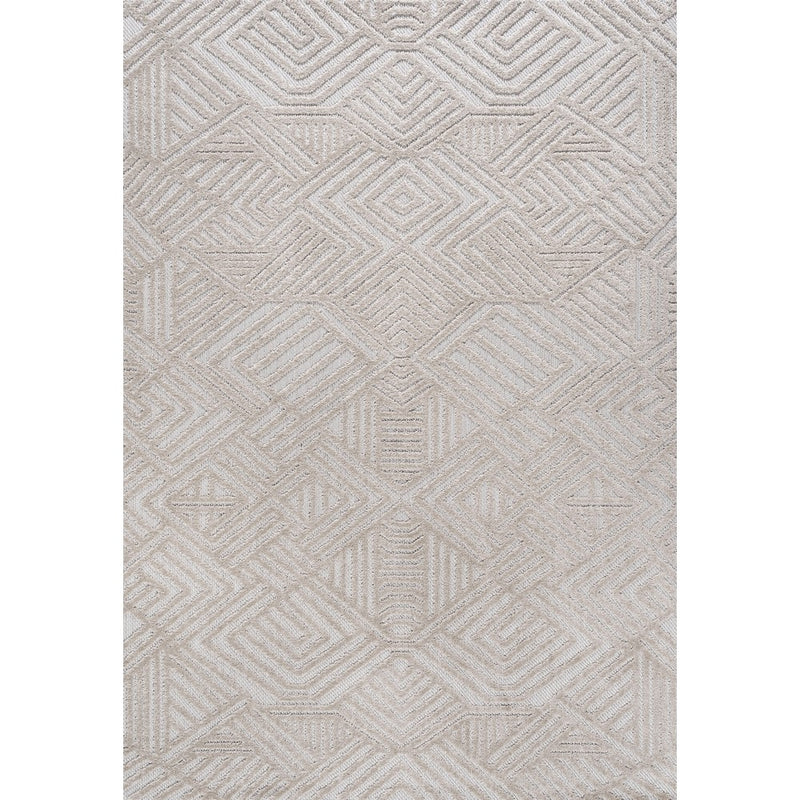 Jordan High-low Pile Art Deco Geometric Indoor/outdoor Area Rug