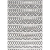 Aylan High-low Pile Knotted Trellis Geometric Indoor/outdoor Area Rug