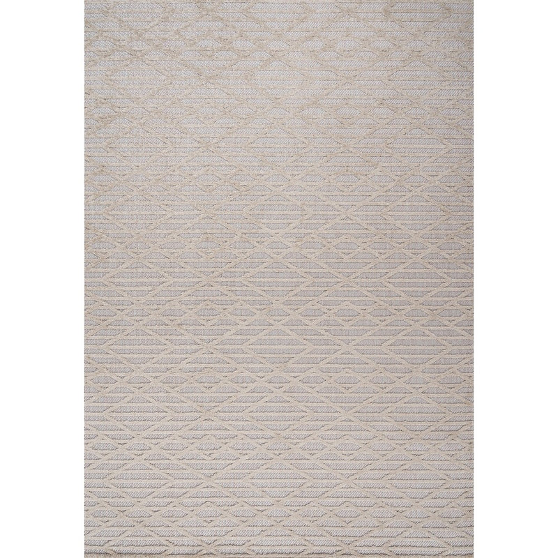 Ararat High-low Pile Moroccan Diamond Modern Indoor/outdoor Area Rug