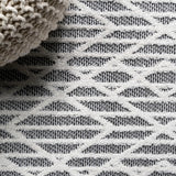 Ararat High-low Pile Moroccan Diamond Modern Indoor/outdoor Area Rug