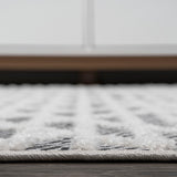 Ararat High-low Pile Moroccan Diamond Modern Indoor/outdoor Area Rug