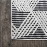Jazz High-low Pile Art Deco Geometric Indoor/outdoor Area Rug