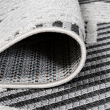 Jazz High-low Pile Art Deco Geometric Indoor/outdoor Area Rug