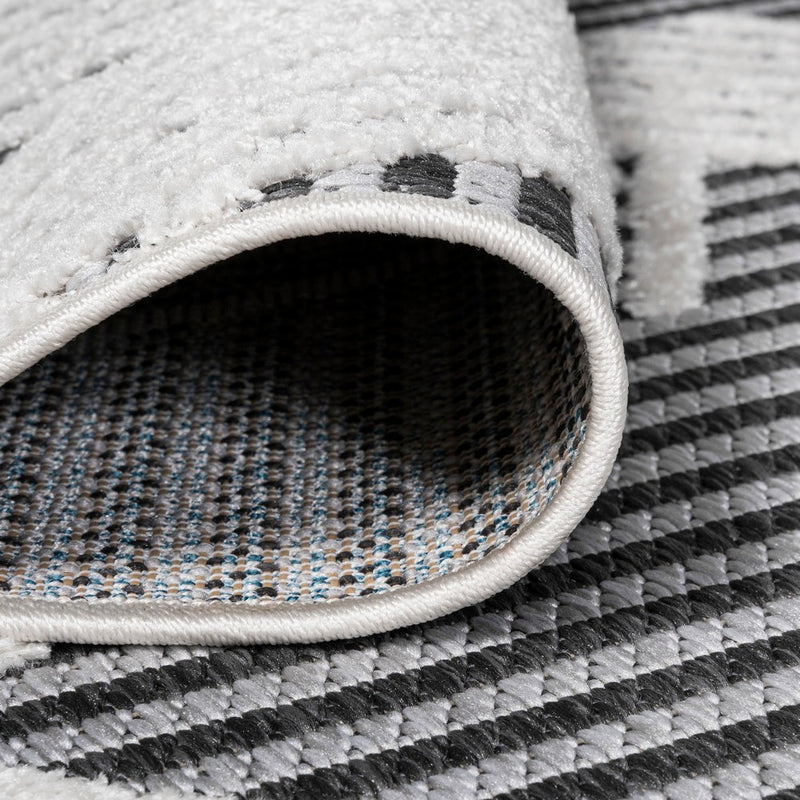 Jazz High-low Pile Art Deco Geometric Indoor/outdoor Area Rug